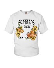 Blessed Gaga - Fall Pumpkin Youth T-Shirt tile