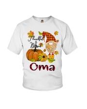 Thankful Blessed Oma Youth T-Shirt tile