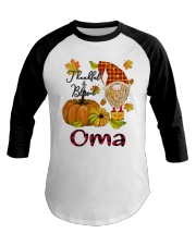 Thankful Blessed Oma Baseball Tee tile