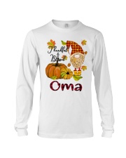 Thankful Blessed Oma Long Sleeve Tee tile