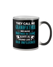They Call Me Grandfather Color Changing Mug tile