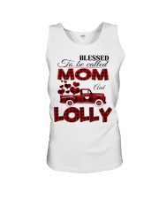 Blessed To Be Called Mom And LOLLY Unisex Tank tile