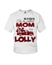 Blessed To Be Called Mom And LOLLY Youth T-Shirt tile