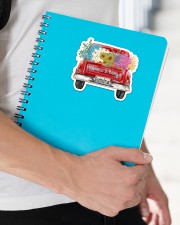 Happiness Is Being A Grandma - Truck Art Sticker - Single (Horizontal) aos-sticker-single-horizontal-lifestyle-front-22
