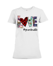 Love Heart - Grandma Life Art Premium Fit Ladies Tee tile