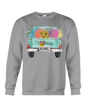 I Love Being Nannie Truck Crewneck Sweatshirt tile