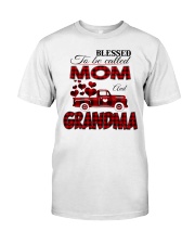 Blessed To Be Called Mom And GRANDMA Premium Fit Mens Tee tile