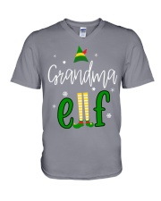Grandma Elf V-Neck T-Shirt tile