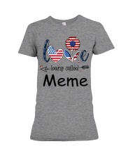 Love Being Called Meme Flag Premium Fit Ladies Tee tile