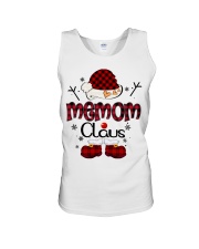 Memom Claus-Red Plaid Unisex Tank tile