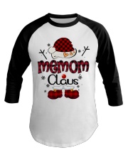 Memom Claus-Red Plaid Baseball Tee tile