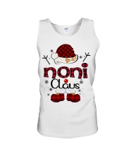 Noni Claus-Red Plaid Unisex Tank tile
