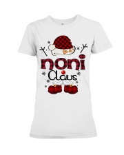 Noni Claus-Red Plaid Premium Fit Ladies Tee tile