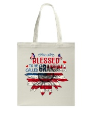 Blessed to be called Grandma 4th July Tote Bag tile