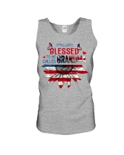 Blessed to be called Grandma 4th July Unisex Tank tile