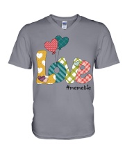 Love Memelife Valentine V-Neck T-Shirt tile