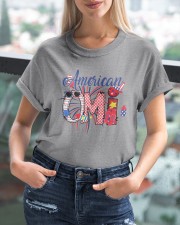 4th Of July Patriotic Doodle American Omi Classic T-Shirt custom-t-shirts-classic-lifestyle-front-399
