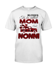 Blessed To Be Called Mom And NONNI Premium Fit Mens Tee tile