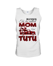 Blessed To Be Called Mom And TUTU Unisex Tank tile