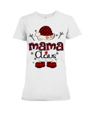 Mama Claus-Red Plaid Premium Fit Ladies Tee tile