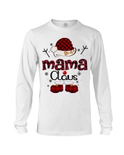 Mama Claus-Red Plaid Long Sleeve Tee tile