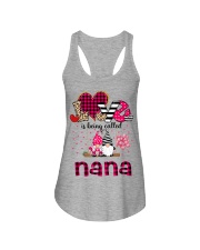 Love Is Being Called Nana Ladies Flowy Tank tile
