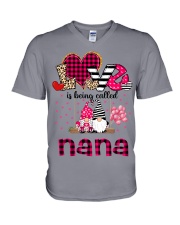 Love Is Being Called Nana V-Neck T-Shirt tile