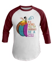 Be A Lolli - Pumpkin Art Baseball Tee front