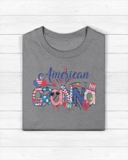 4th Of July Patriotic Doodle American Granna Classic T-Shirt custom-t-shirts-classic-lifestyle-front-343