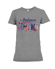 4th Of July Patriotic Doodle American Granna Premium Fit Ladies Tee tile