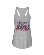 4th Of July Patriotic Doodle American Juju Ladies Flowy Tank tile