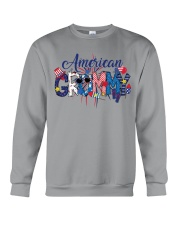 Patriotic Doodle 4th Of July American Grammy Crewneck Sweatshirt tile
