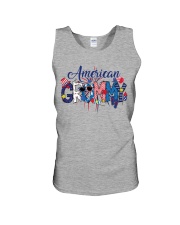 Patriotic Doodle 4th Of July American Grammy Unisex Tank tile