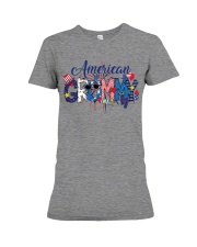 Patriotic Doodle 4th Of July American Grammy Premium Fit Ladies Tee tile