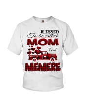 Blessed To Be Called Mom And MEMERE Youth T-Shirt tile