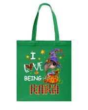 I Love Being Rara-Pumpkin Art Tote Bag tile