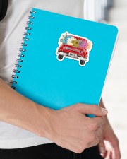 Happiness Is Being An Oma - Truck Art Sticker - Single (Horizontal) aos-sticker-single-horizontal-lifestyle-front-22
