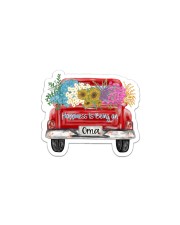 Happiness Is Being An Oma - Truck Art Sticker - Single (Horizontal) front