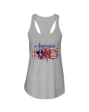 4th Of July Patriotic Doodle American Nana Ladies Flowy Tank tile