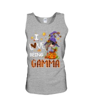 I Love Being Gamma-Pumpkin Art Unisex Tank tile