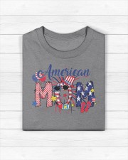 Patriotic Doodle 4th Of July American Mom Classic T-Shirt custom-t-shirts-classic-lifestyle-front-343