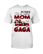 Blessed To Be Called Mom And GAGA Premium Fit Mens Tee tile