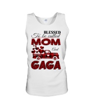 Blessed To Be Called Mom And GAGA Unisex Tank tile