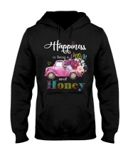 Happiness Is Being A Mom And Honey Hooded Sweatshirt tile