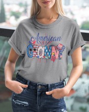 Patriotic Doodle 4th Of July American Granny Classic T-Shirt custom-t-shirts-classic-lifestyle-front-399
