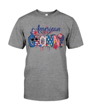 Patriotic Doodle 4th Of July American Granny Premium Fit Mens Tee tile