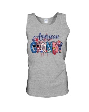 Patriotic Doodle 4th Of July American Granny Unisex Tank tile