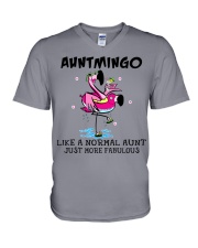 Auntmingo V-Neck T-Shirt tile