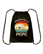 Promoted To Pepe Drawstring Bag tile