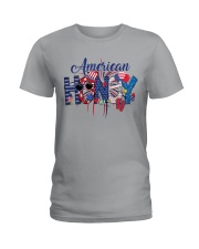 Patriotic Doodle 4th Of July American Honey Ladies T-Shirt tile